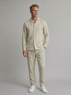 Lightweight Linen Shirt and Pants Set for Men – Casual Summer Outfit