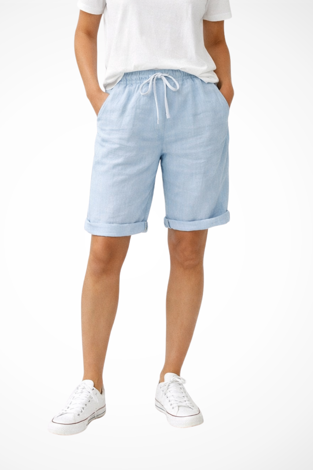 Linen Capri Pants for Women | Relaxed Fit Everyday Casual Wear