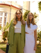 Linen Crop Top for Women - Clean Design, Casual Style, Everyday Wear