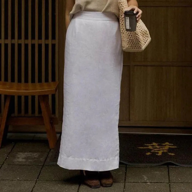 Linen Crop Top for Women - Clean Design, Casual Style, Everyday Wear