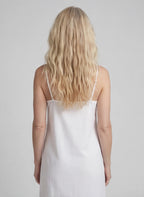 Linen Midi Slip Dress for Women - Summer Casual Wear, Lightweight and Comfortable