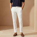 Linen Pants for Men | Old Money Style | Lightweight Casual Trousers