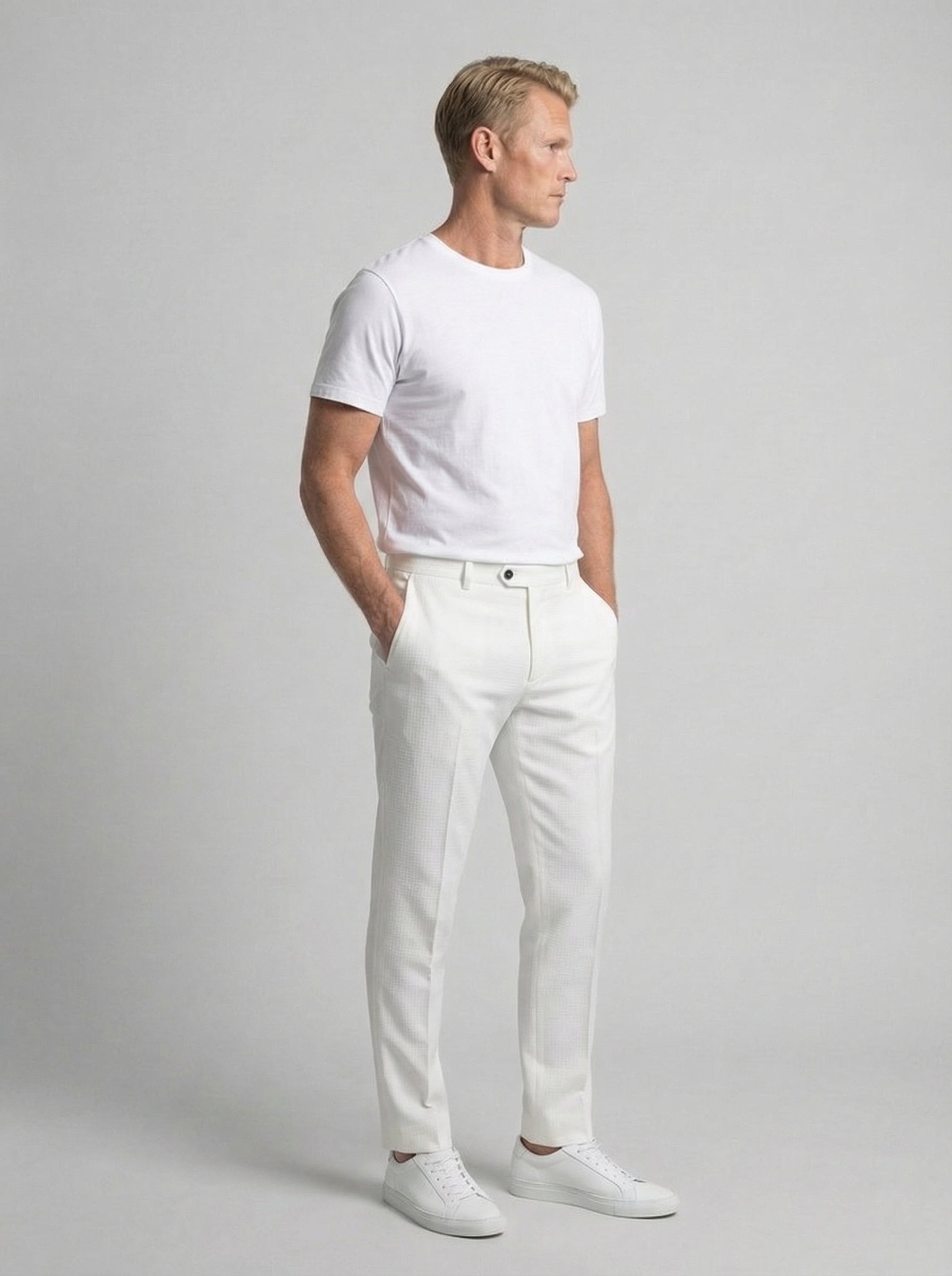 Linen Pants for Men | Old Money Style | Lightweight Casual Trousers