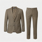 Linen Suit Set for Men - Breathable Fabric, Smart Casual Design, Perfect for Summer