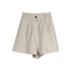 Linen Tailored Shorts for Men - Casual Summer Wear in Classic Fit