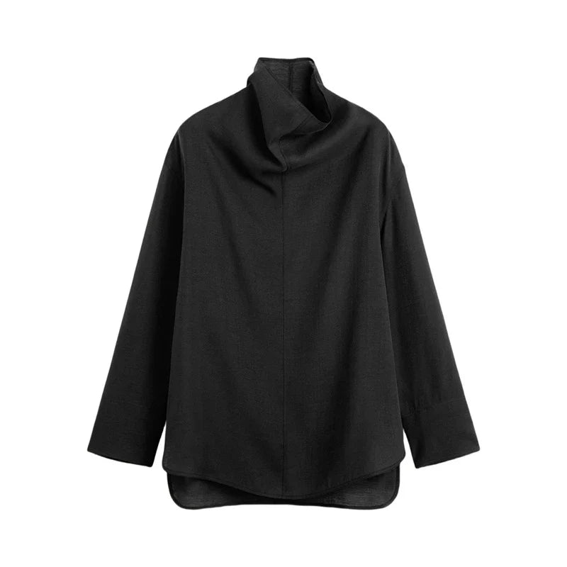 Linen Top for Women - Casual Short Sleeve Design - Lightweight Summer Wear