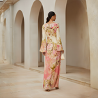 Long Sleeve Maxi Dress in Soft Fabric for Evening Parties and Events