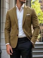 Men's Casual Single Breasted Jacket – Office, Everyday Wear