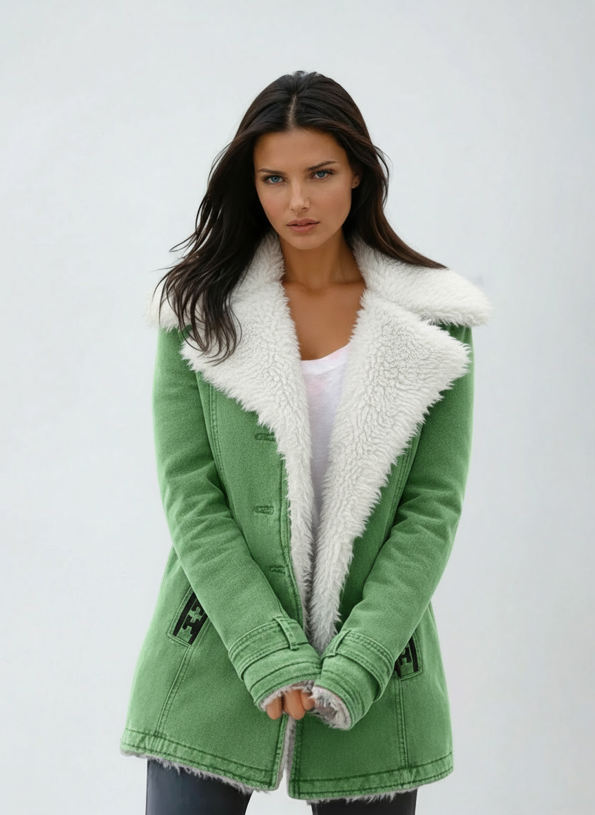 Wool Blend Winter Coat – Casual Wear, Cold Weather
