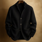 Ribbed Wool Cardigan – Casual Wear, Layering
