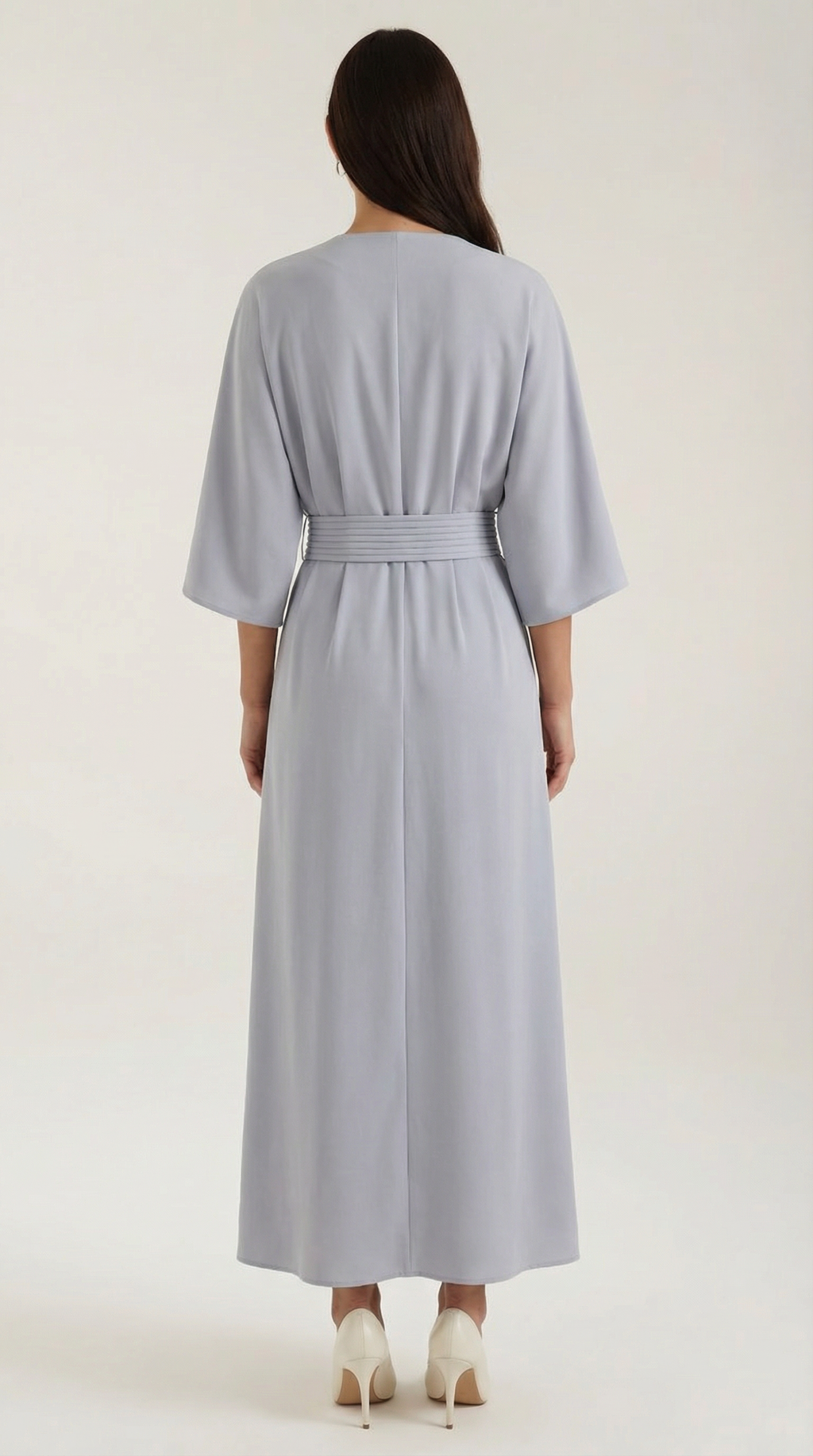 Maxi Dress with Waist Belt - Comfortable Cotton Blend - Casual Summer Wear - Available in Multiple Colors