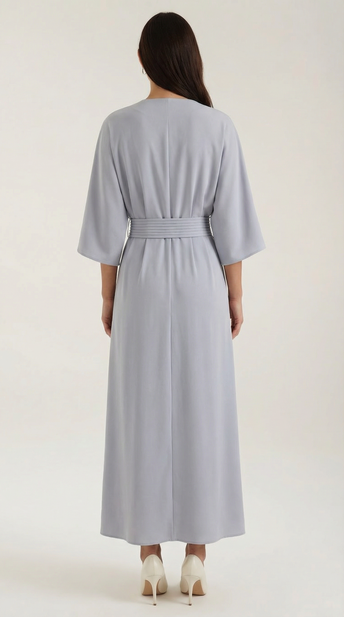 Maxi Dress with Waist Belt - Comfortable Cotton Blend - Casual Summer Wear - Available in Multiple Colors