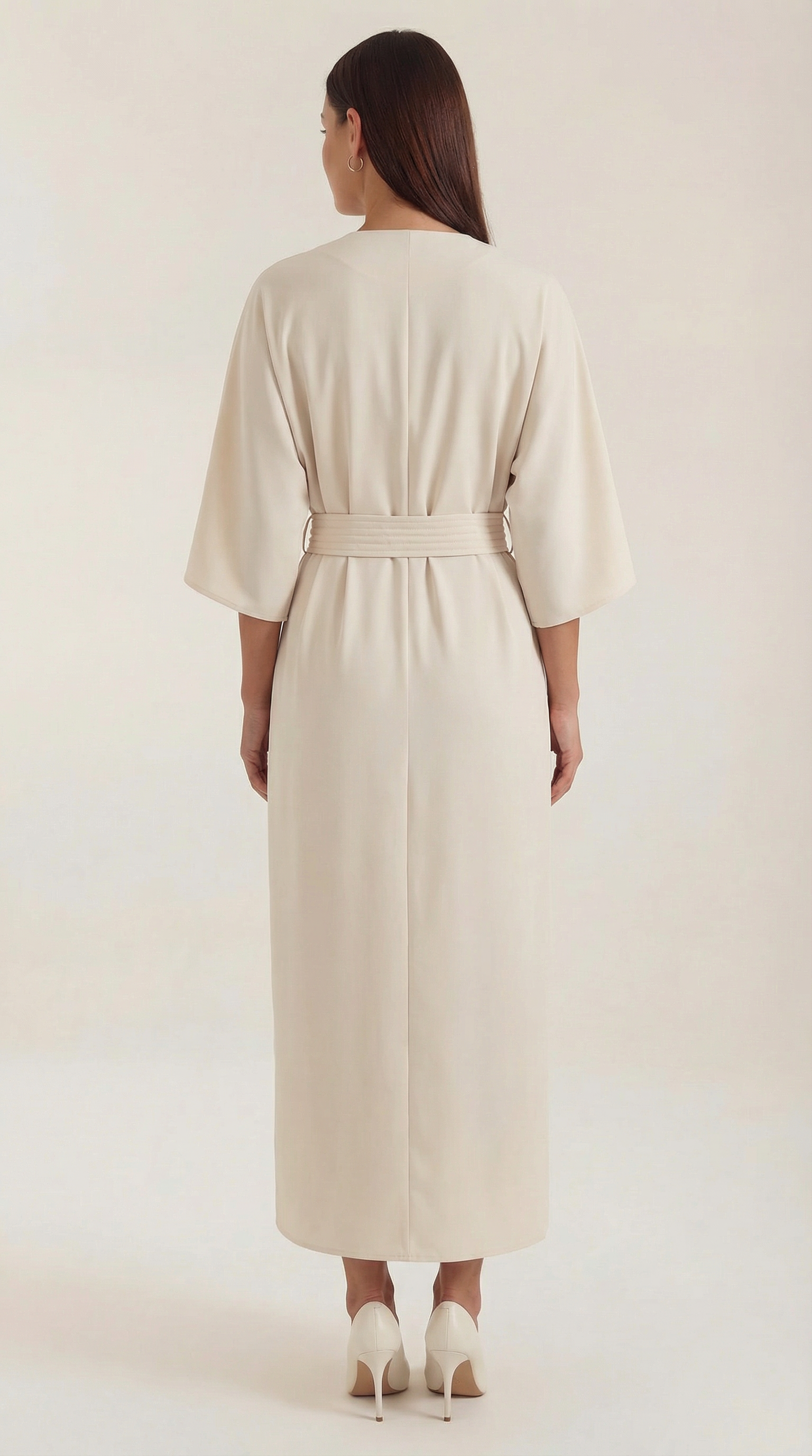 Maxi Dress with Waist Belt - Comfortable Cotton Blend - Casual Summer Wear - Available in Multiple Colors