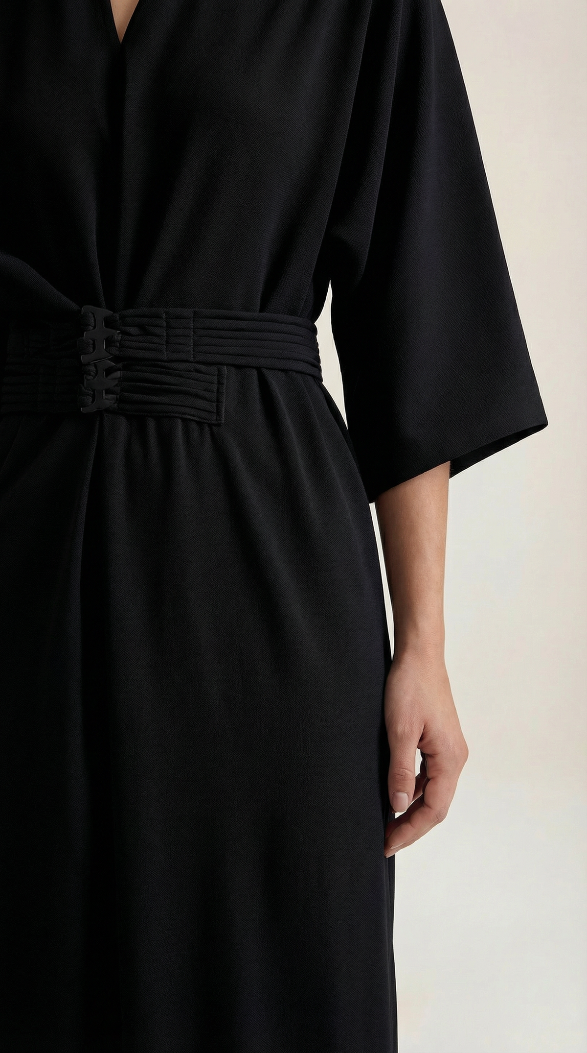 Maxi Dress with Waist Belt - Comfortable Cotton Blend - Casual Summer Wear - Available in Multiple Colors