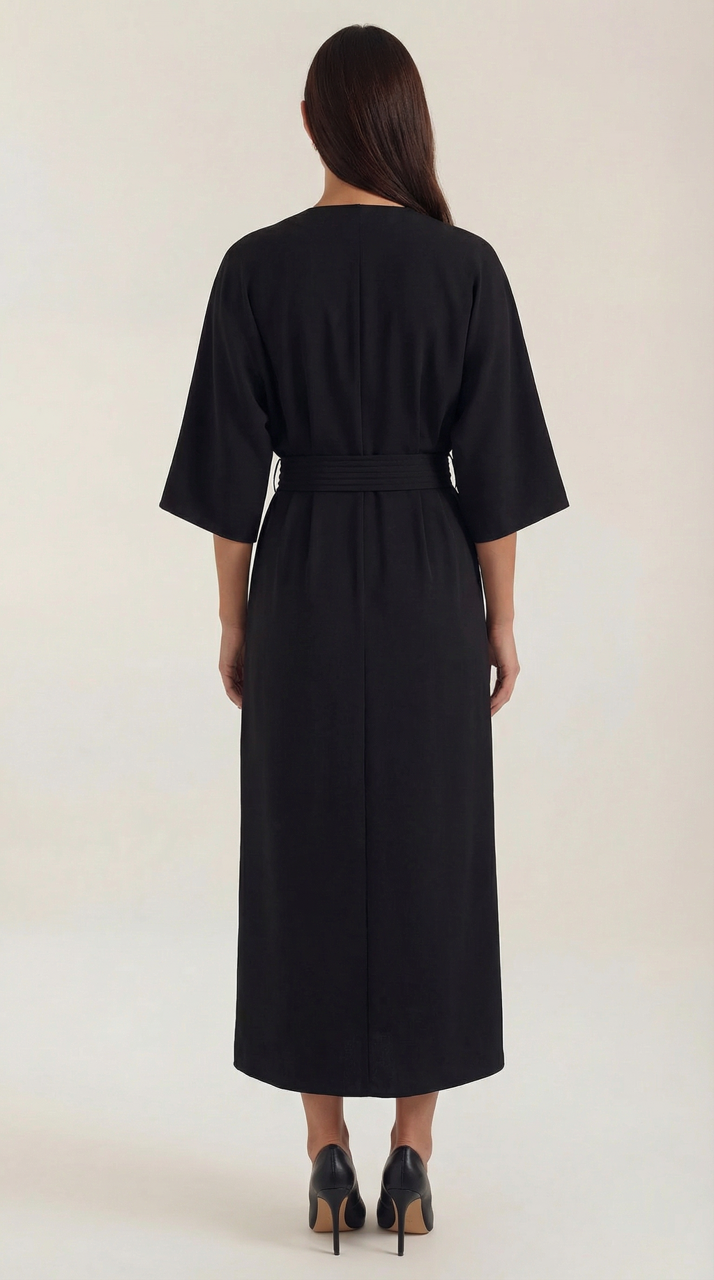 Maxi Dress with Waist Belt - Comfortable Cotton Blend - Casual Summer Wear - Available in Multiple Colors