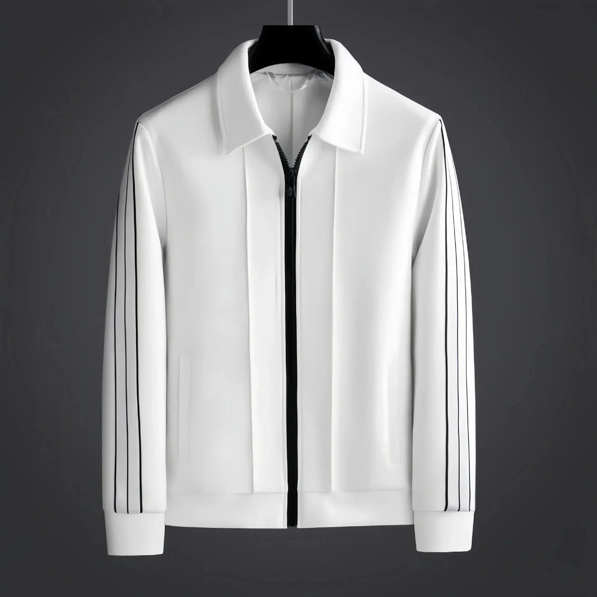 Men's Athletic Tracksuit Set - Comfortable Polyester Fabric for Sports & Leisure