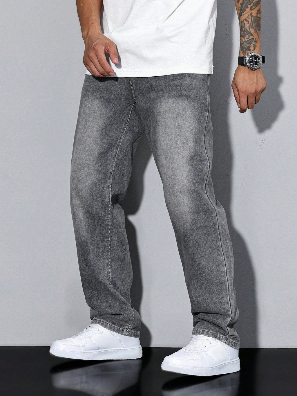 Men's Baggy Jeans | Relaxed Fit Denim | Casual Urban Style | Everyday Wear for Comfort and Versatility