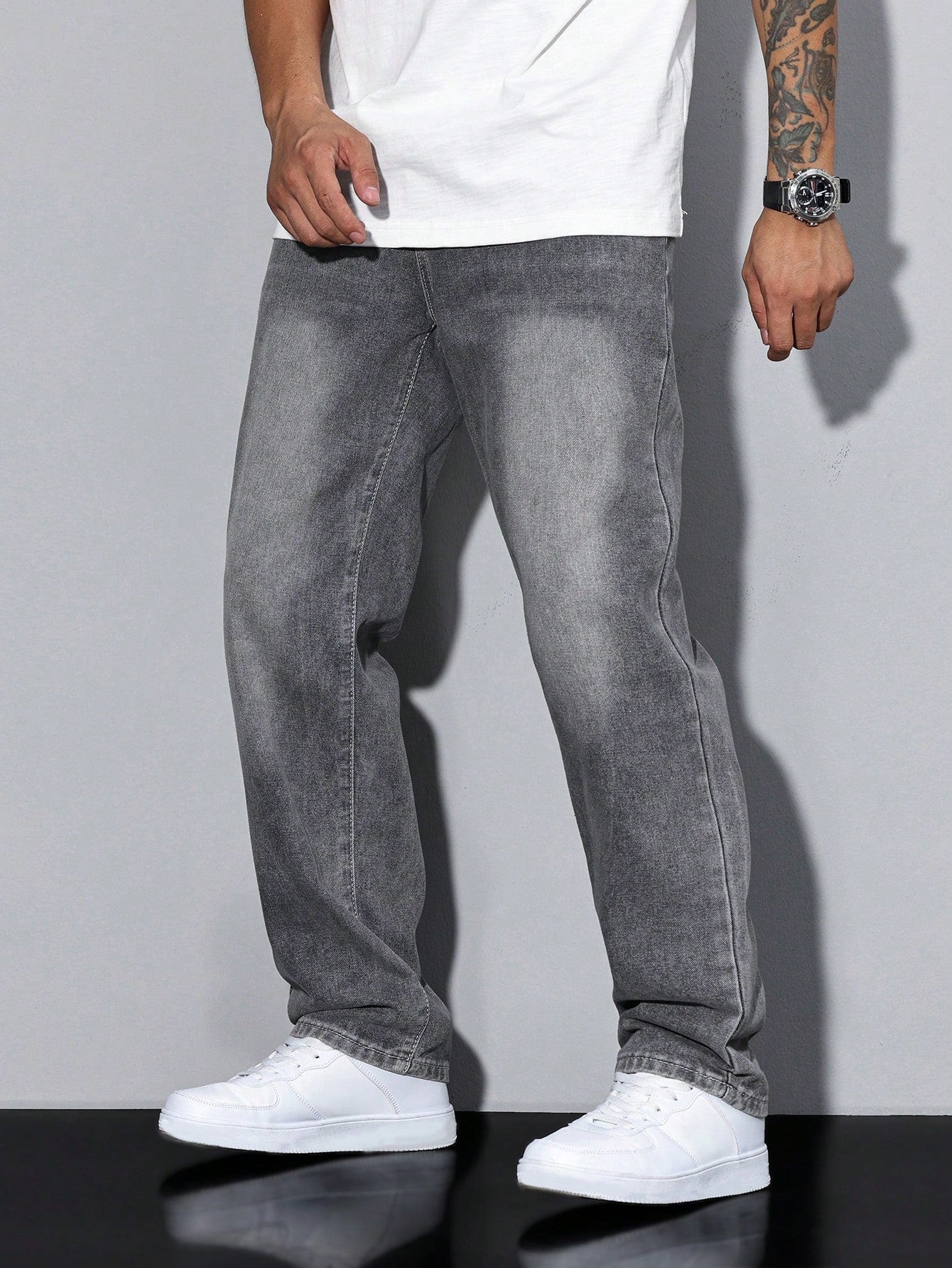 Men's Baggy Jeans | Relaxed Fit Denim | Casual Urban Style | Everyday Wear for Comfort and Versatility