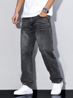 Men's Baggy Jeans | Relaxed Fit Denim | Casual Urban Style | Everyday Wear for Comfort and Versatility