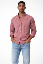 Men's Casual Denim Button Down Shirt | Comfortable Cotton Blend | Everyday Wear