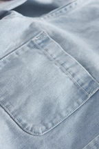 Men's Casual Denim Button-Down Shirt | Lightweight Cotton | Everyday Wear