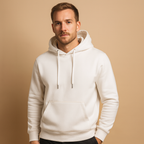 Men's Casual Hoodie with Drawstring | Comfortable Cotton Blend | Everyday Wear | Modern Fit