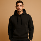 Men's Casual Hoodie with Drawstring | Comfortable Cotton Blend | Everyday Wear | Modern Fit