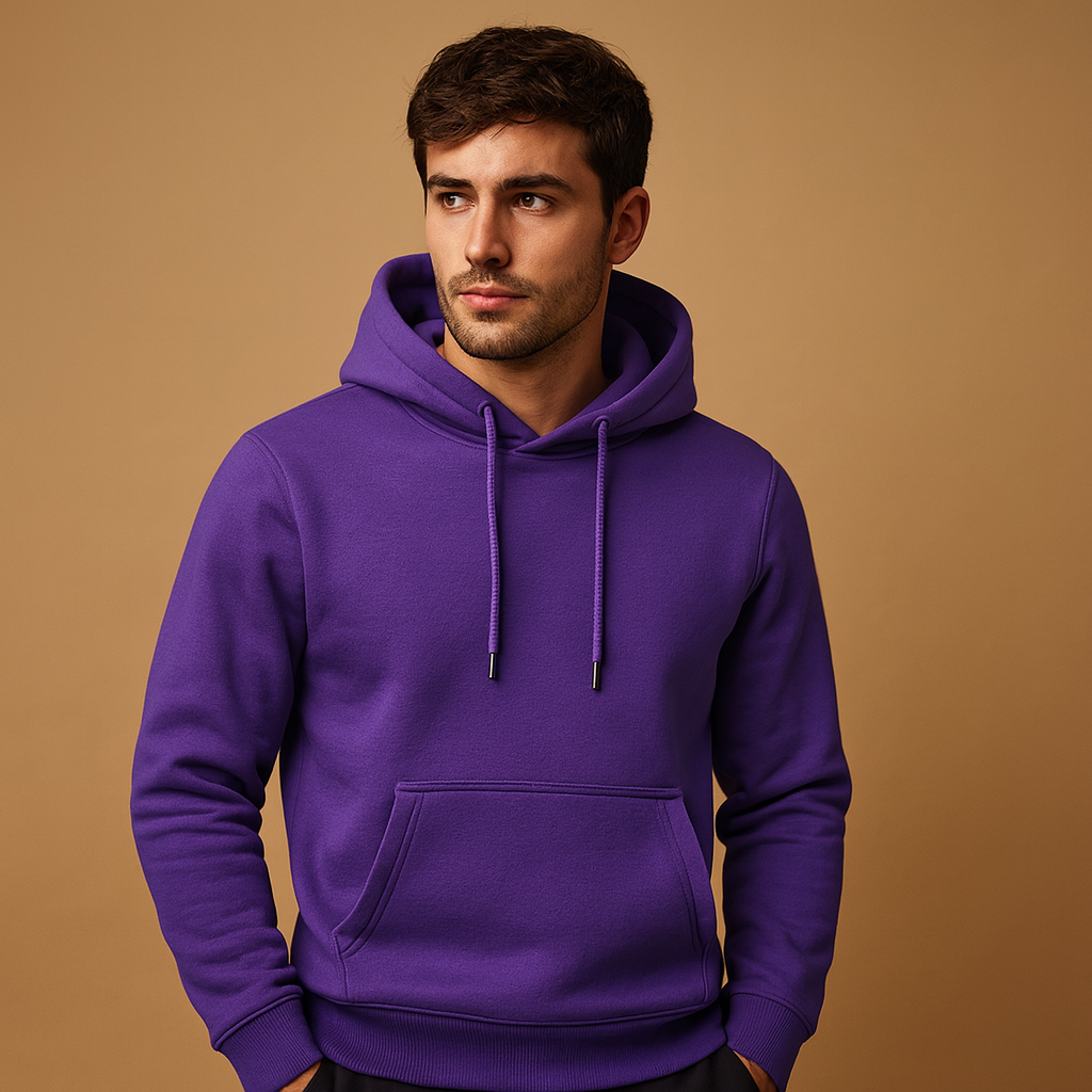 Men's Casual Hoodie with Drawstring | Comfortable Cotton Blend | Everyday Wear | Modern Fit