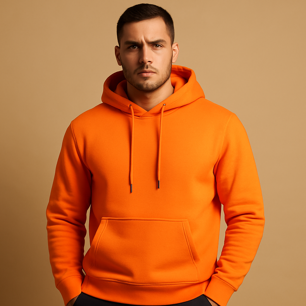 Men's Casual Hoodie with Drawstring | Comfortable Cotton Blend | Everyday Wear | Modern Fit