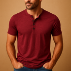 Men's Cotton T-Shirt | Short Sleeve | Casual Everyday Wear | Versatile for All Occasions