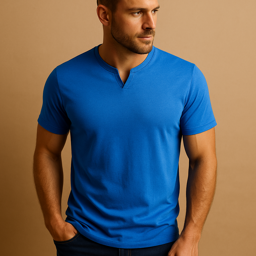 Men's Cotton T-Shirt | Short Sleeve | Casual Everyday Wear | Versatile for All Occasions