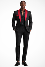 Men's Fitted Two-Piece Suit for Wedding Guests | Formal Attire in Classic Design