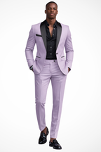Men's Fitted Two-Piece Suit for Wedding Guests | Formal Attire in Classic Design
