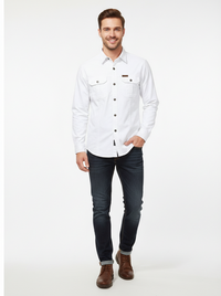 Men's Lightweight Breathable Shirt with Chest Pockets for Outdoor Activities and Casual Wear