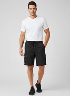 Men's Lightweight Cargo Shorts with Zip Pockets | Breathable Fabric | Ideal for Outdoor Activities and Travel