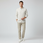 Men's Lightweight Linen Shirt - Breathable Casual Wear for Everyday Comfort