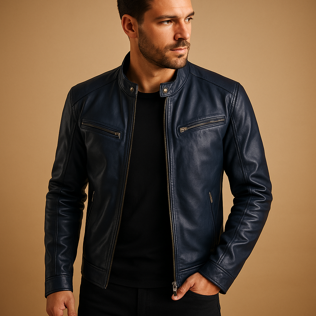 Men's Lightweight Mid-Season Jacket | Elegant Design | Casual Outerwear for Transitional Weather