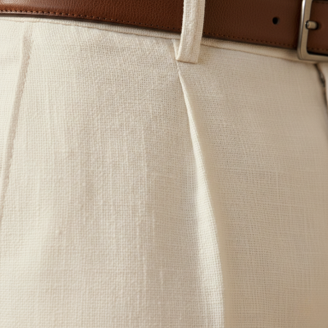 Men's Linen Casual Pants - Lightweight, Comfortable Fit for Everyday Wear