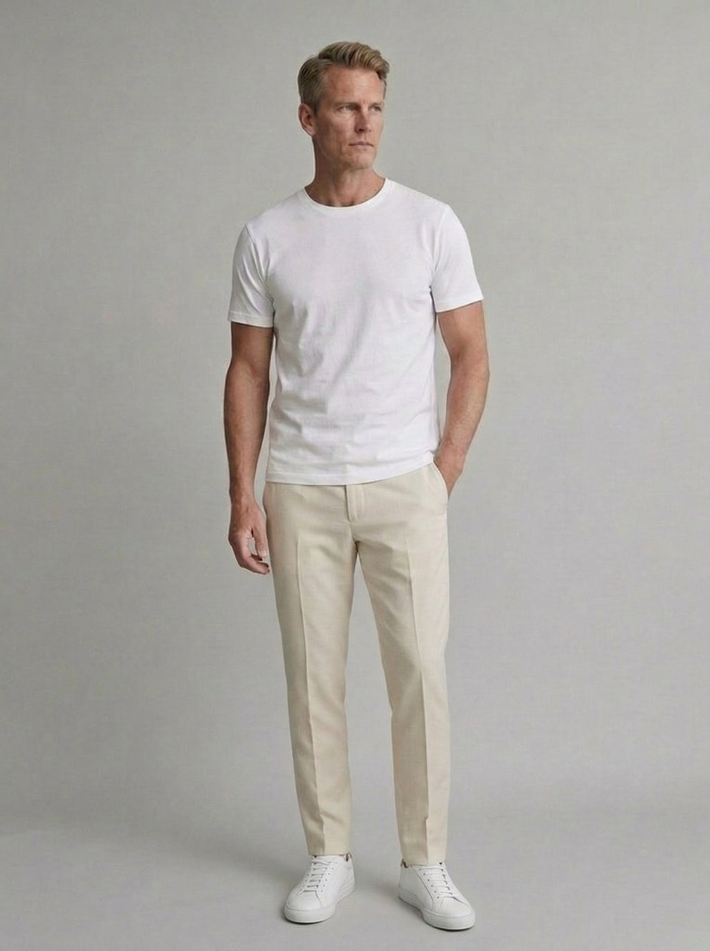Men's Linen Casual Pants - Lightweight, Comfortable Fit for Everyday Wear