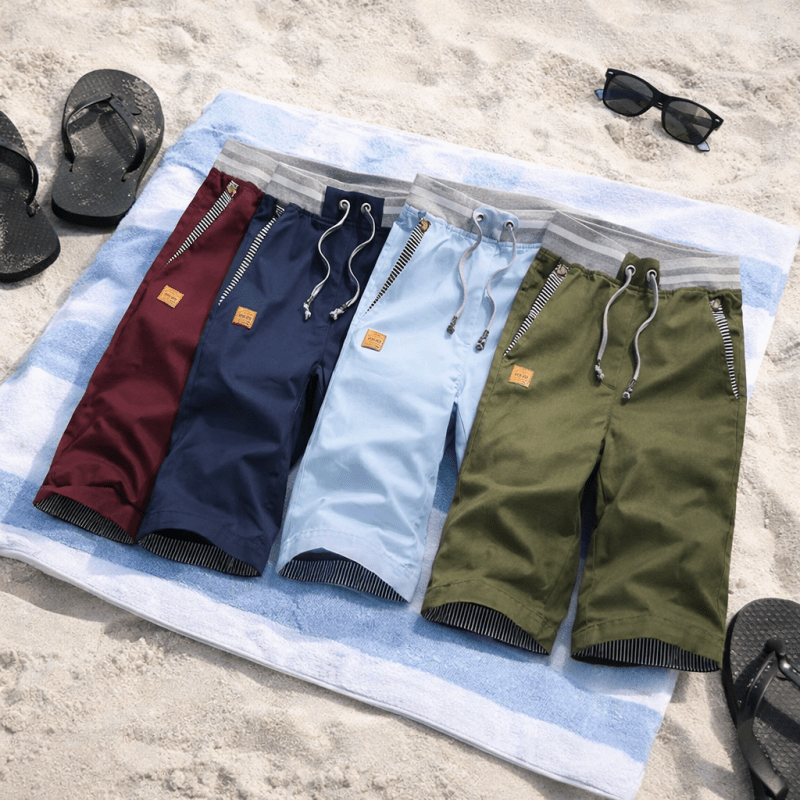 Men's Mercer Shorts - Lightweight Cotton Blend - Casual Summer Wear