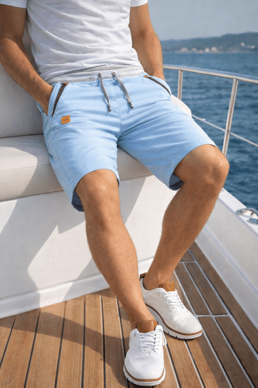 Men's Mercer Shorts - Lightweight Cotton Blend - Casual Summer Wear