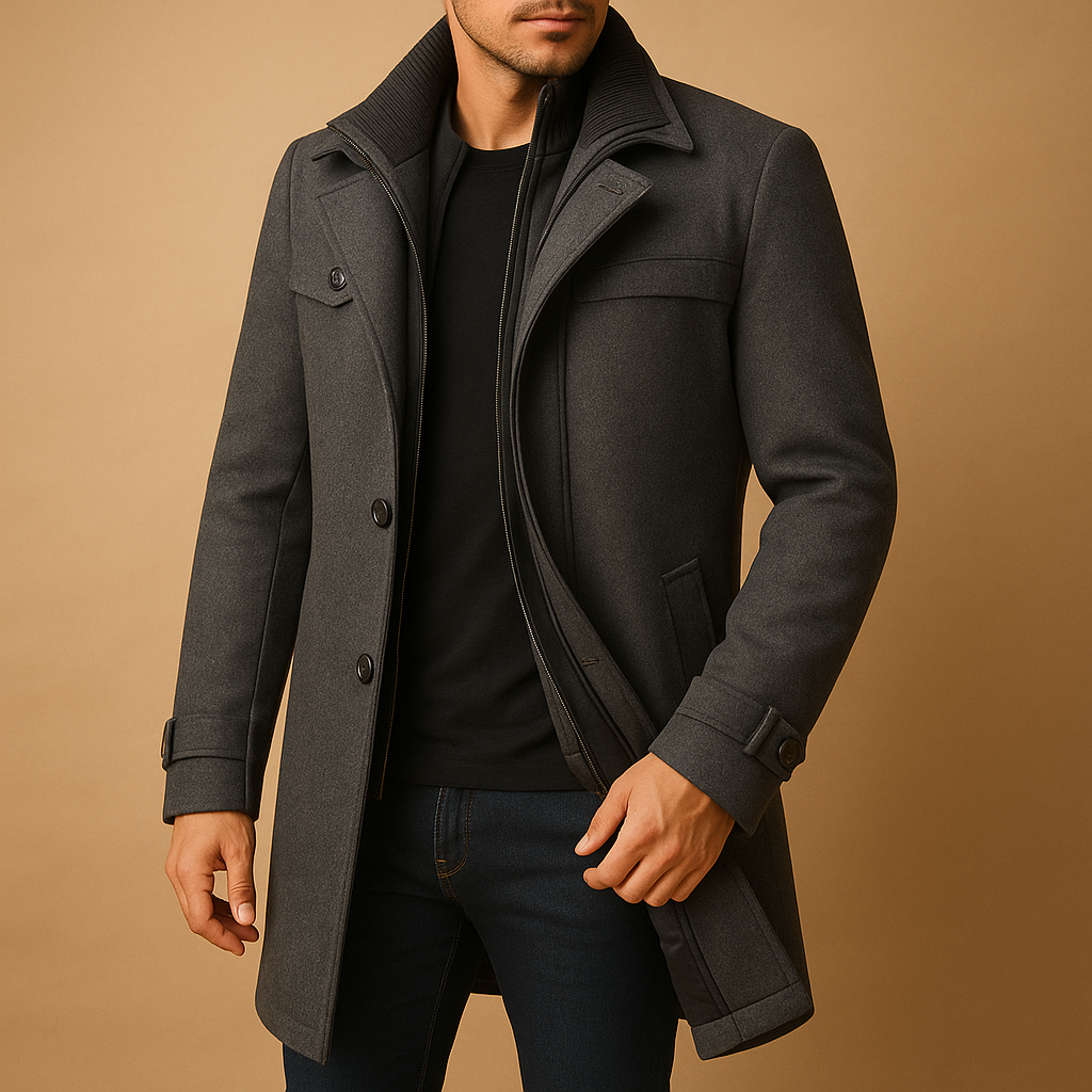 Men's Waterproof Winter Jacket | Insulated Design for Cold Weather | Stylish and Functional Outerwear