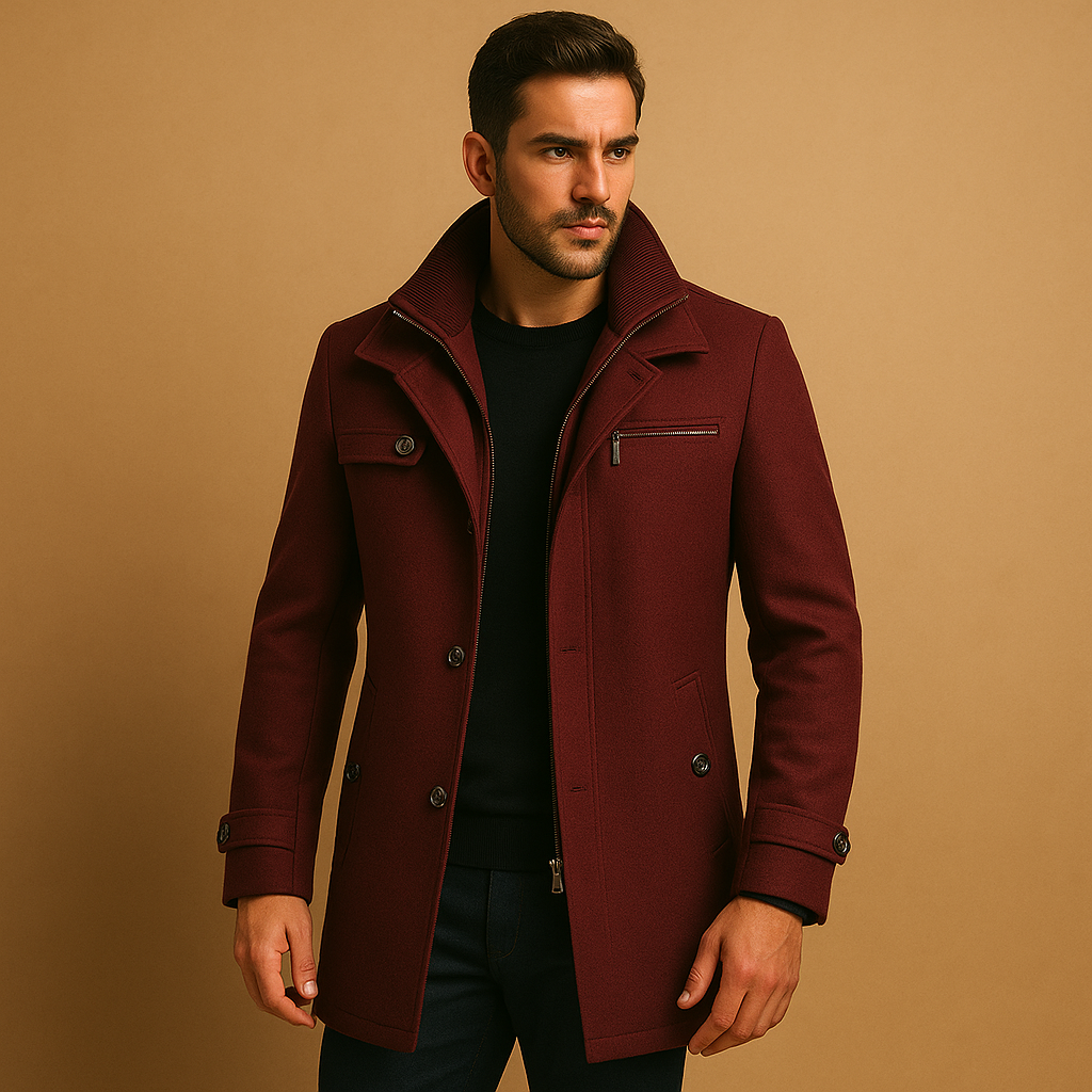 Men's Waterproof Winter Jacket | Insulated Design for Cold Weather | Stylish and Functional Outerwear