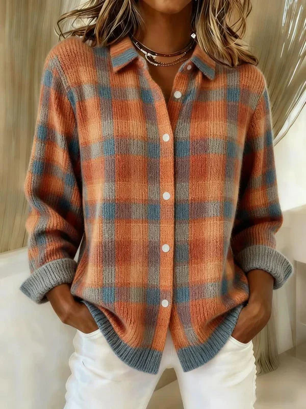 Women's Elegant Long Cardigan – Casual, Office Wear