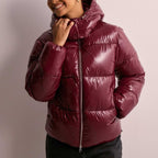 Women's Hooded Quilted Puffer Jacket | Lightweight Insulation – Winter Fashion, Outdoor Wear