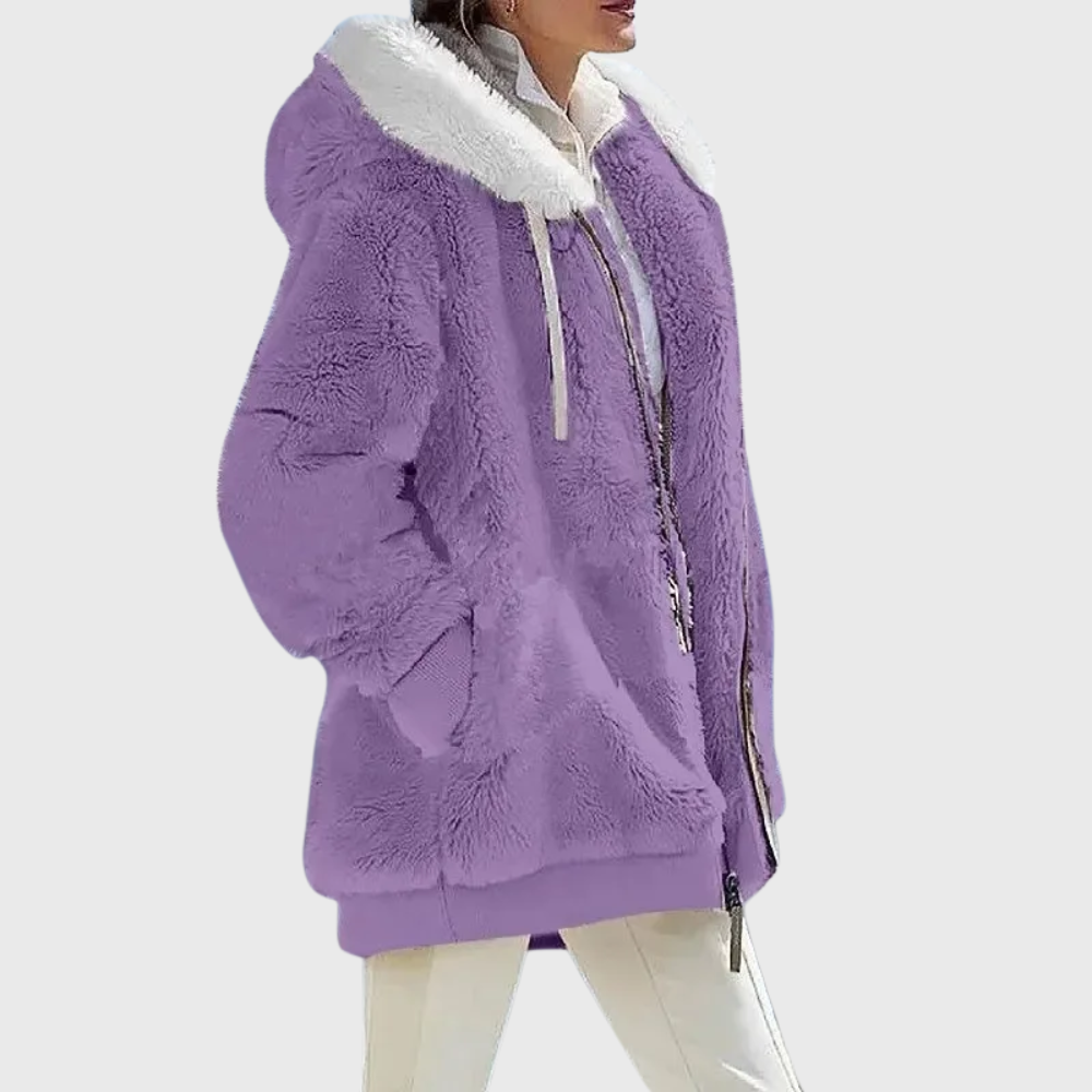Elegant Multicolor Warm Puffer Jacket – Casual Wear, Outdoor Activities