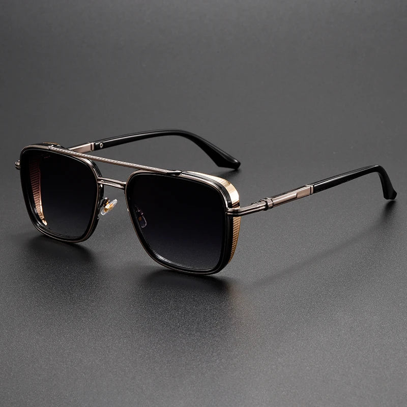 Polarized Sunglasses with UV Protection - Stylish Retro Design for Outdoor Use