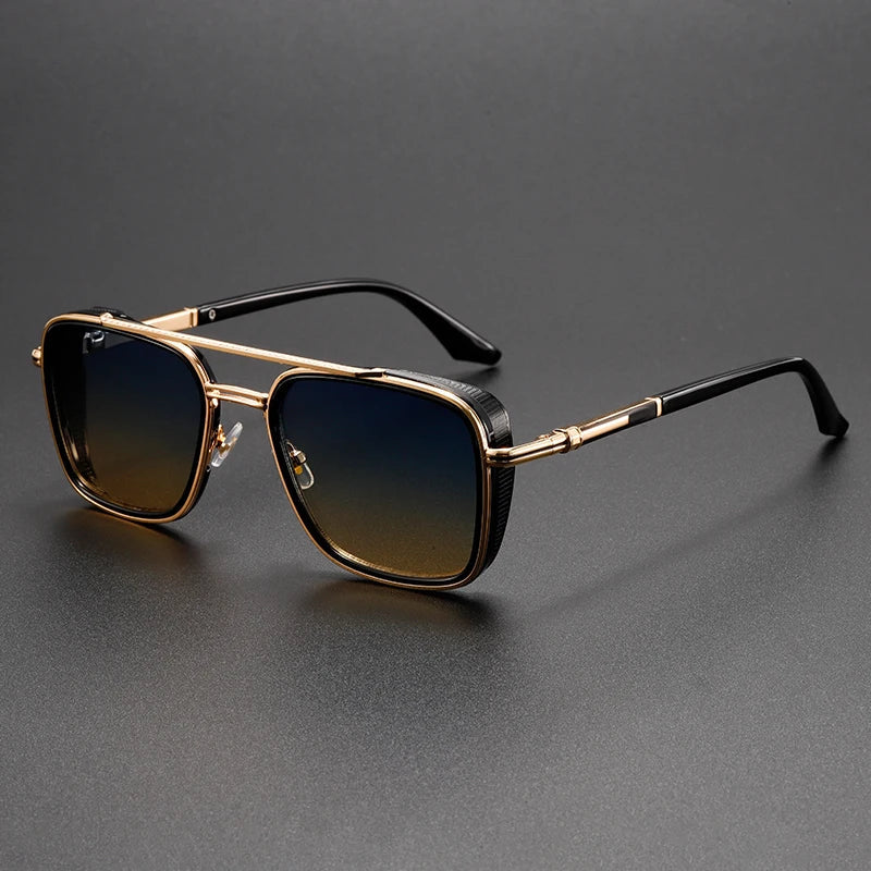 Polarized Sunglasses with UV Protection - Stylish Retro Design for Outdoor Use