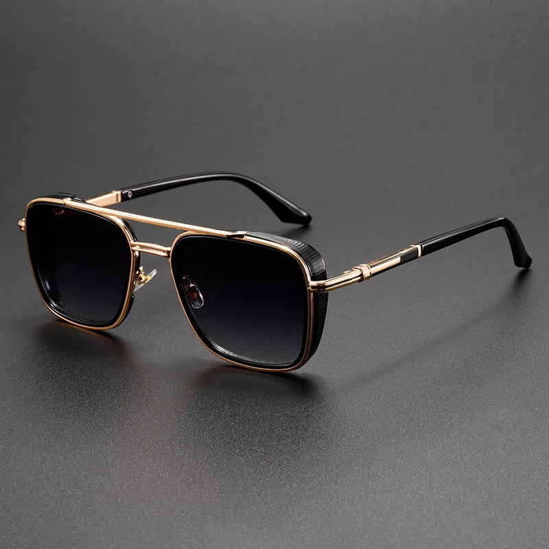 Polarized Sunglasses with UV Protection - Stylish Retro Design for Outdoor Use