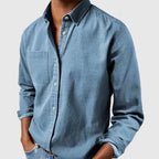 Premium Casual Shirt for Men - Comfortable Cotton Blend - Versatile Everyday Wear